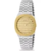 Gucci 25H Gold Tone Watch 30mm