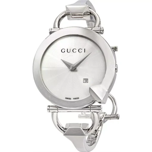 Gucci Chiodo Silver Dial Ladies Watch 35MM