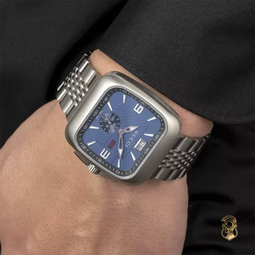 Gucci G-Coupe Square Blue Watch 40mm