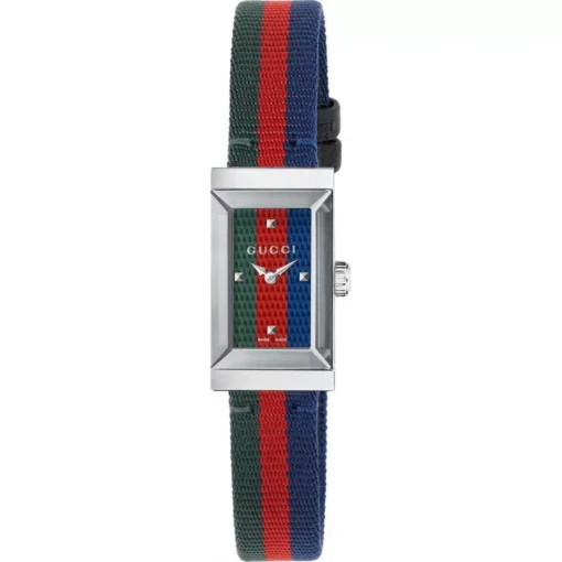 Gucci G-Frame Ladies Nylon Watch 14mm