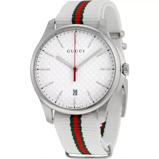 Gucci G-Timeless Fabric Strap Watch 40mm