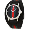 Gucci G-Timeless Leather Cuff Watch 38mm