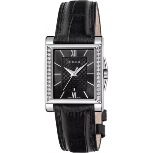 Gucci G-Timeless Rectangle Diamond Watch 26mm