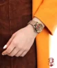 Gucci G-Timeless Tan Embroidered Watch 38mm