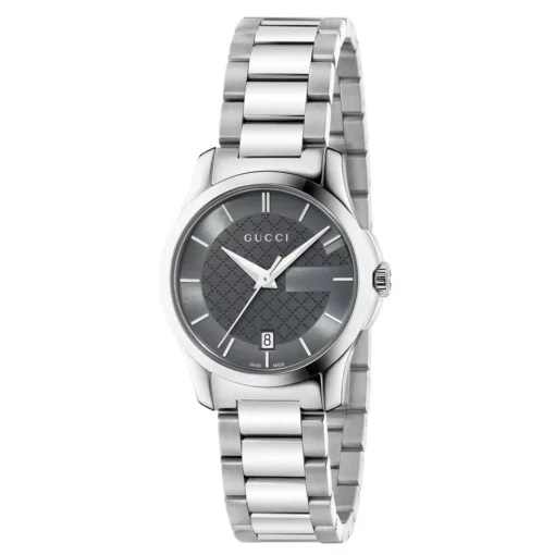 Gucci G-Timeless Grey Ladies Watch 27mm