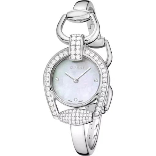 Gucci Horsebit Diamond Watch 28mm