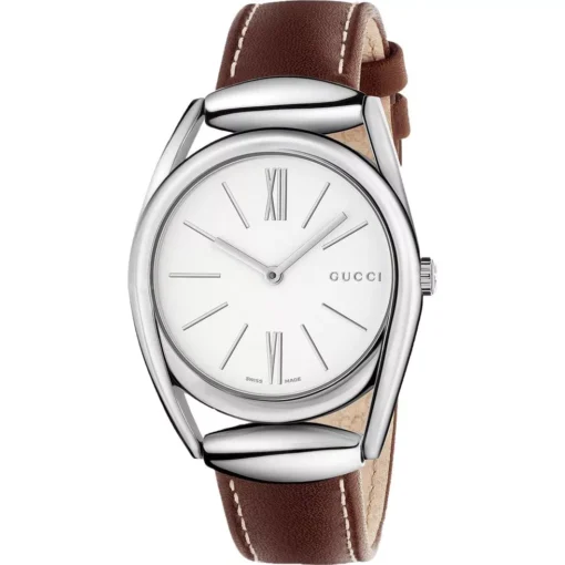 Gucci Horsebit Silver Ladies Watch 34mm