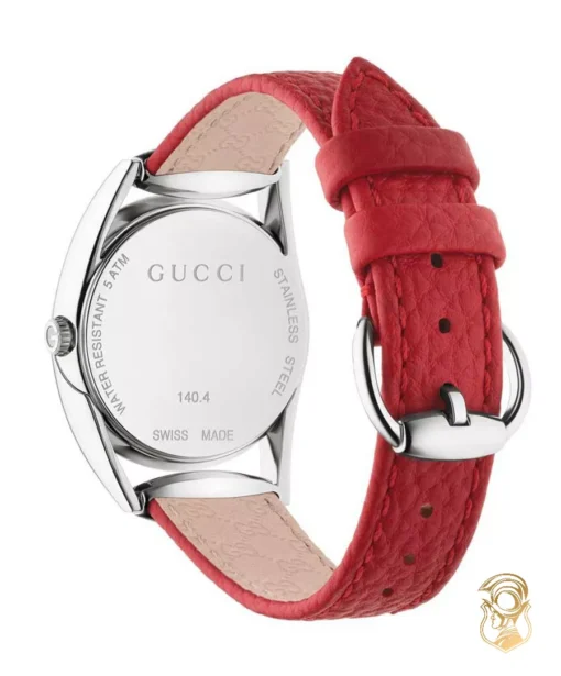 Gucci Horsebit White Red Watch 30mm