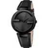 Gucci Interlocking G Black Unisex Watch 37mm