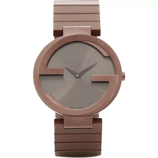 Gucci Interlocking G Brown PVD Watch 37mm